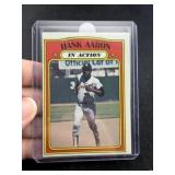 1972 Topps Hank Aaron Baseball Card