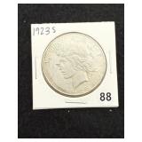 1923 S Peace Silver Dollar Coin