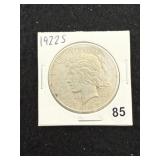 1922 S Peace Silver Dollar Coin