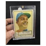 1952 Topps Carl Erskine Baseball Card