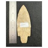 Adena Indian Artifact Arrowhead