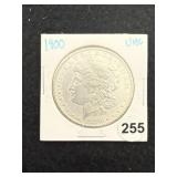 1900 UNC Morgan Silver Dollar Coin