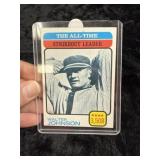 Topps Walter Johnson Baseball Card