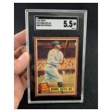 1962 Topps Babe Ruth Baseball Card