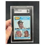 1965 Topps Hank Aaron Roberto Clemente Rico Carty