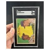 1959 Topps Fence Busters Baseball Card