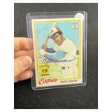 Andre Dawson Hand Signed Authentic Autograph