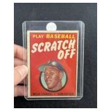 Willie Stargell Scratch Off Baseball Card