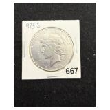 1923 S Peace Silver Dollar Coin