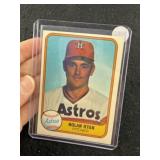 1981 Fleer Nolan Ryan Baseball Card
