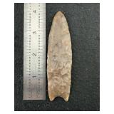 Clovis Indian Artifact Arrowhead