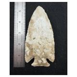 Nobbed Hardin Indian Artifact Arrowhead