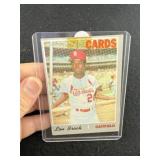 1970 Topps Lou Brock Baseball Card