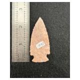 Side Notch Indian Artifact Arrowhead