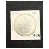 1899 O UNC Morgan Silver Dollar Coin