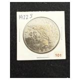 1922 S Peace Silver Dollar Coin