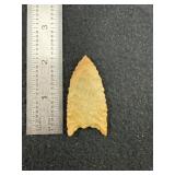 Folsom Indian Artifact Arrowhead