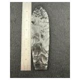 Large Obsidian Blade Indian Artifact Arrowhead