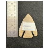 Calf Creek Indian Artifact Arrowhead