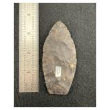 Agate Basin Indian Artifact Arrowhead