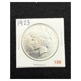 1923 Peace Silver Dollar Coin