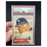 1953 Topps Mickey Mantle Baseball Card Rare 2nd Ye