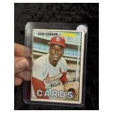 1967 Topps Bob Gibson Baseball Card