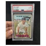 1967 Topps Al Kaline Crack in Slab Baseball Card