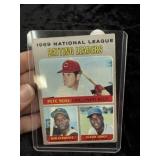 1969 Topps Pete Rose, Roberto Clemente, Cleon Jone