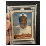 Frank Robinson Game Used Swatch
