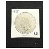 1923 Peace Silver Dollar Coin
