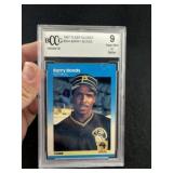 1987 Fleer Glossy Barry Bonds Baseball Card