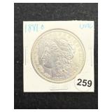 1881 O UNC Morgan Silver Dollar Coin