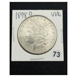 1898 O UNC Morgan Silver Dollar Coin