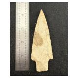 Adena Indian Artifact Arrowhead