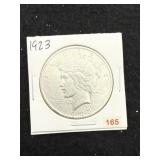 1923 Peace Silver Dollar Coin