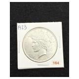 1923 Peace Silver Dollar Coin