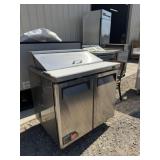 Stainless Sandwich Prep Table