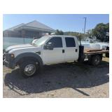 2007 Ford F450 Flat Bed Pickup Truck