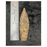Agate Basin Indian Artifact Arrowhead