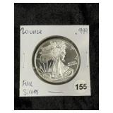 2oz .999 Fine Silver Coin