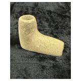 Stone Elbow Pipe Indian Artifact Arrowhead