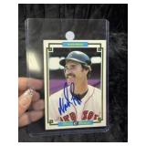Wade Boggs Hand Signed Authentic Autograph