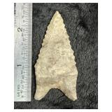 Dalton Indian Artifact Arrowhead
