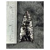 Obsidian Arrow Point Indian Artifact Arrowhead