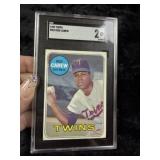 1969 Topps Rod Carew Baseball Card