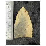 Clovis Indian Artifact Arrowhead