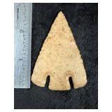 Calf Creek Indian Artifact Arrowhead