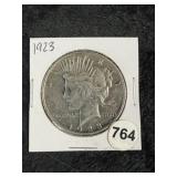 1923 Peace Silver Dollar Coin