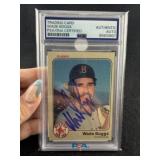 Wade Boggs Hand Signed Authentic Autograph